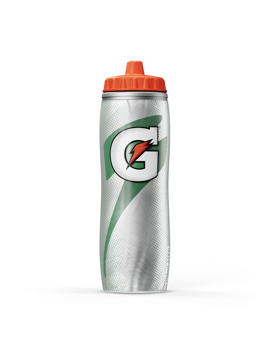 Red Insulated Squeeze Water Bottle Y4